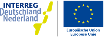 Logo INTERREG Deutschland Nederland / logo Europäische Union Europese Unie