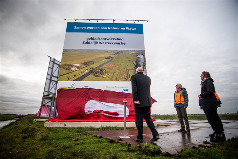 Onthulling bouwbord ZWK