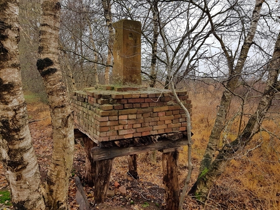 Huidige situatie Provinciaal monument grenspaal 160-I